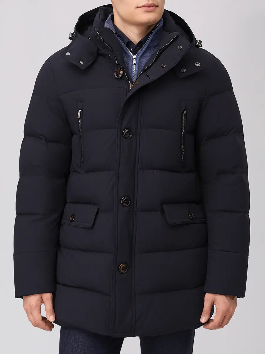 Пуховик стеганый