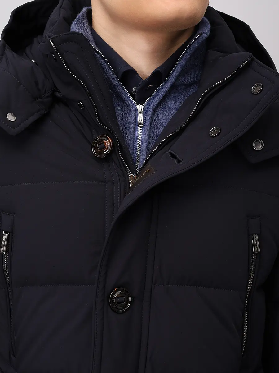 Пуховик стеганый