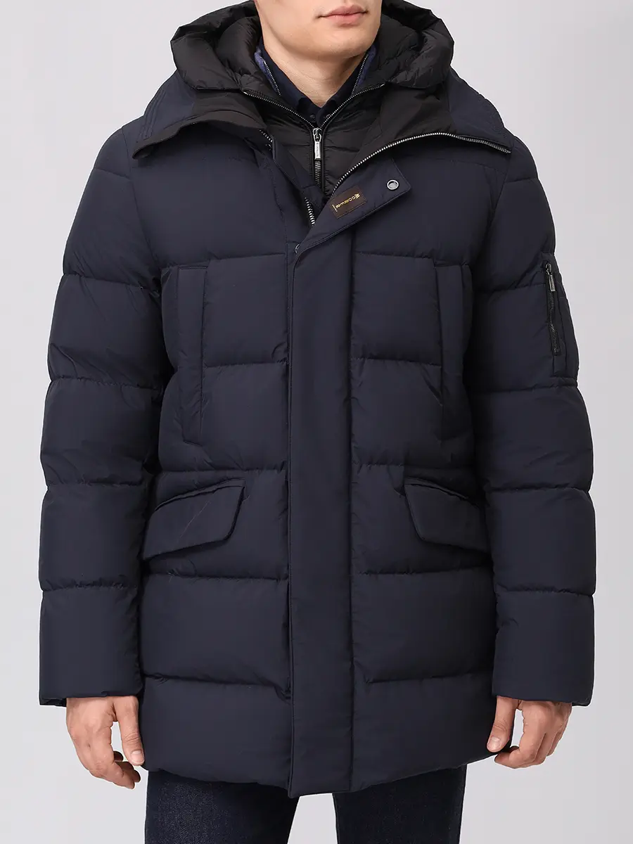 Пуховик стеганый