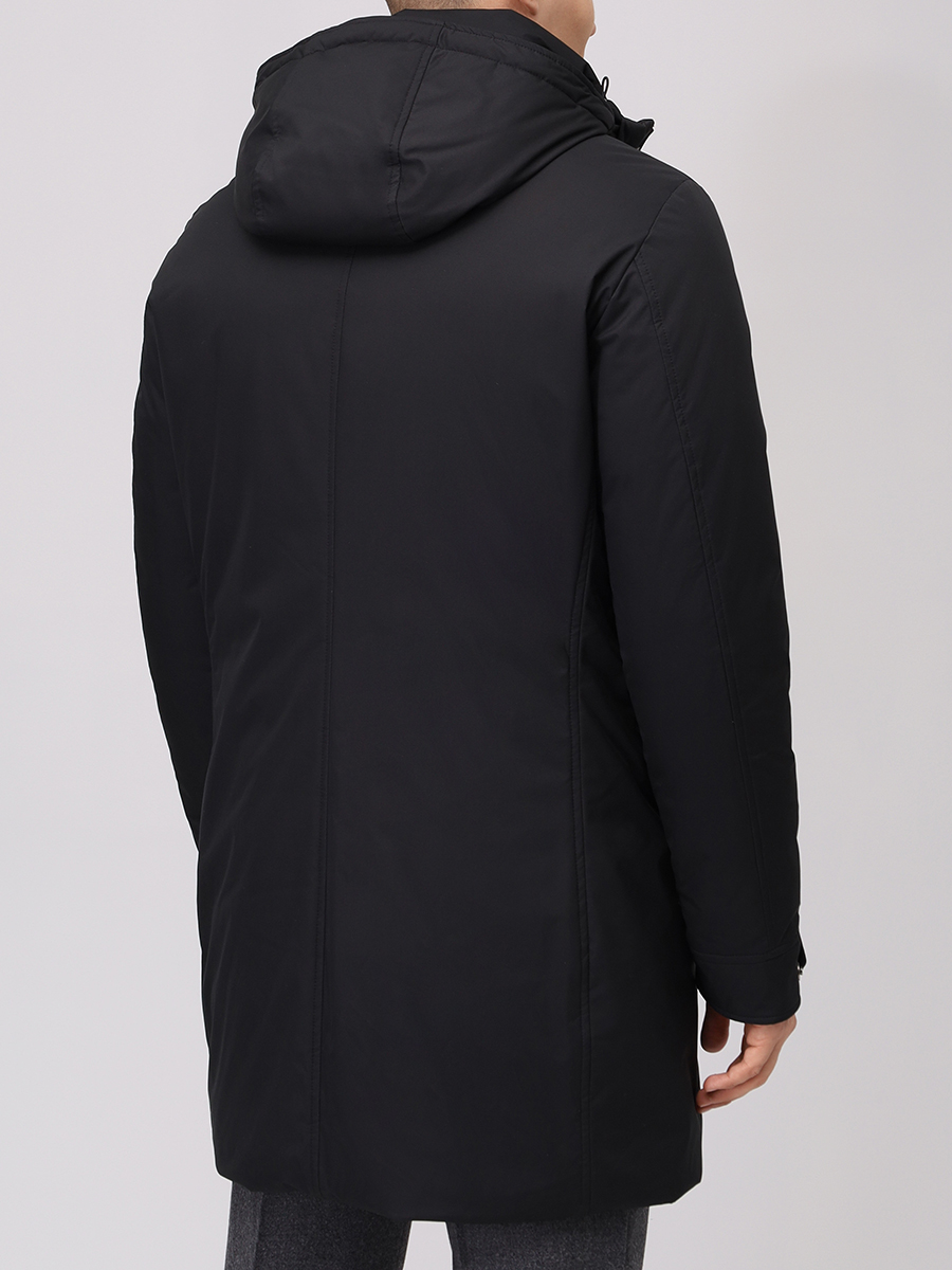 Парка однотонная