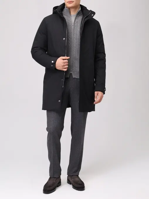 Парка однотонная MOORER