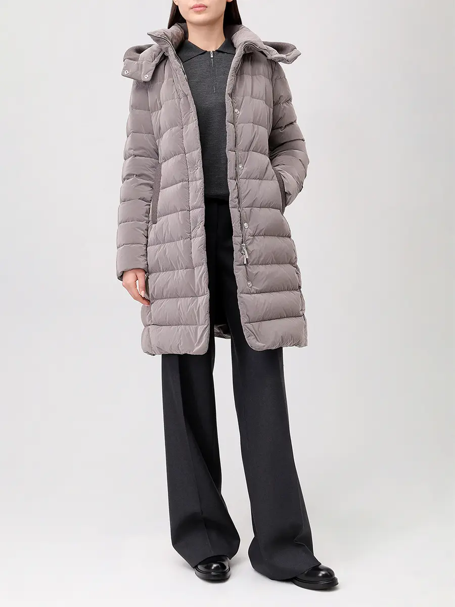 Пуховик стеганый