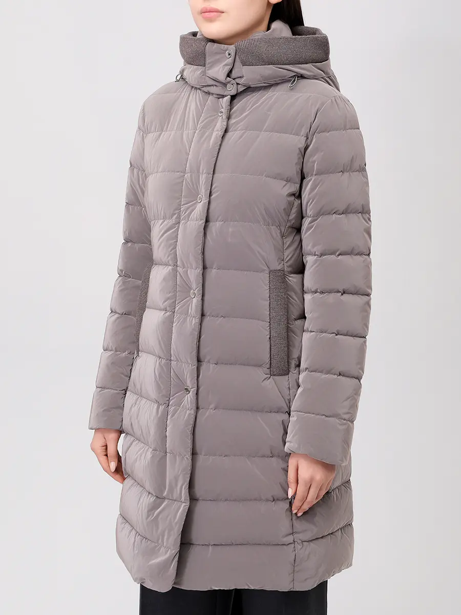 Пуховик стеганый