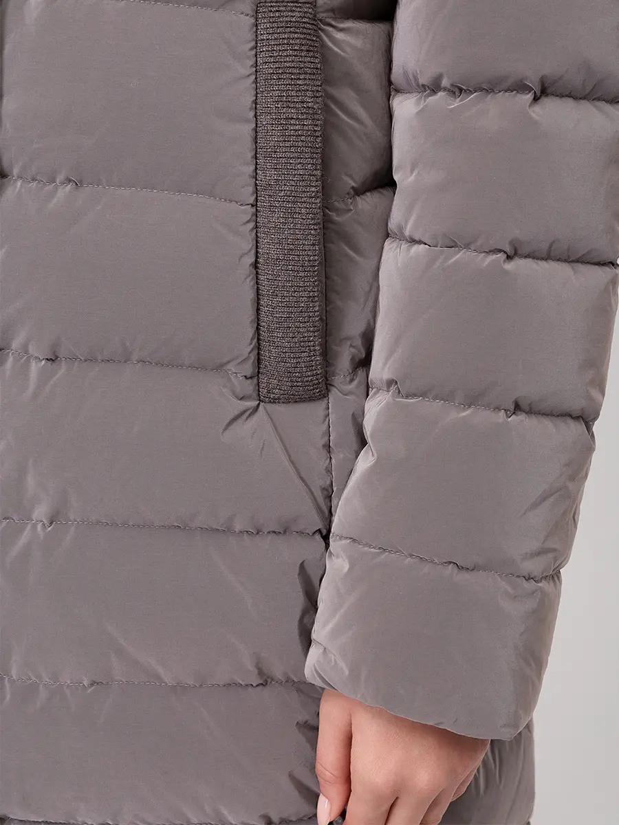 Пуховик стеганый