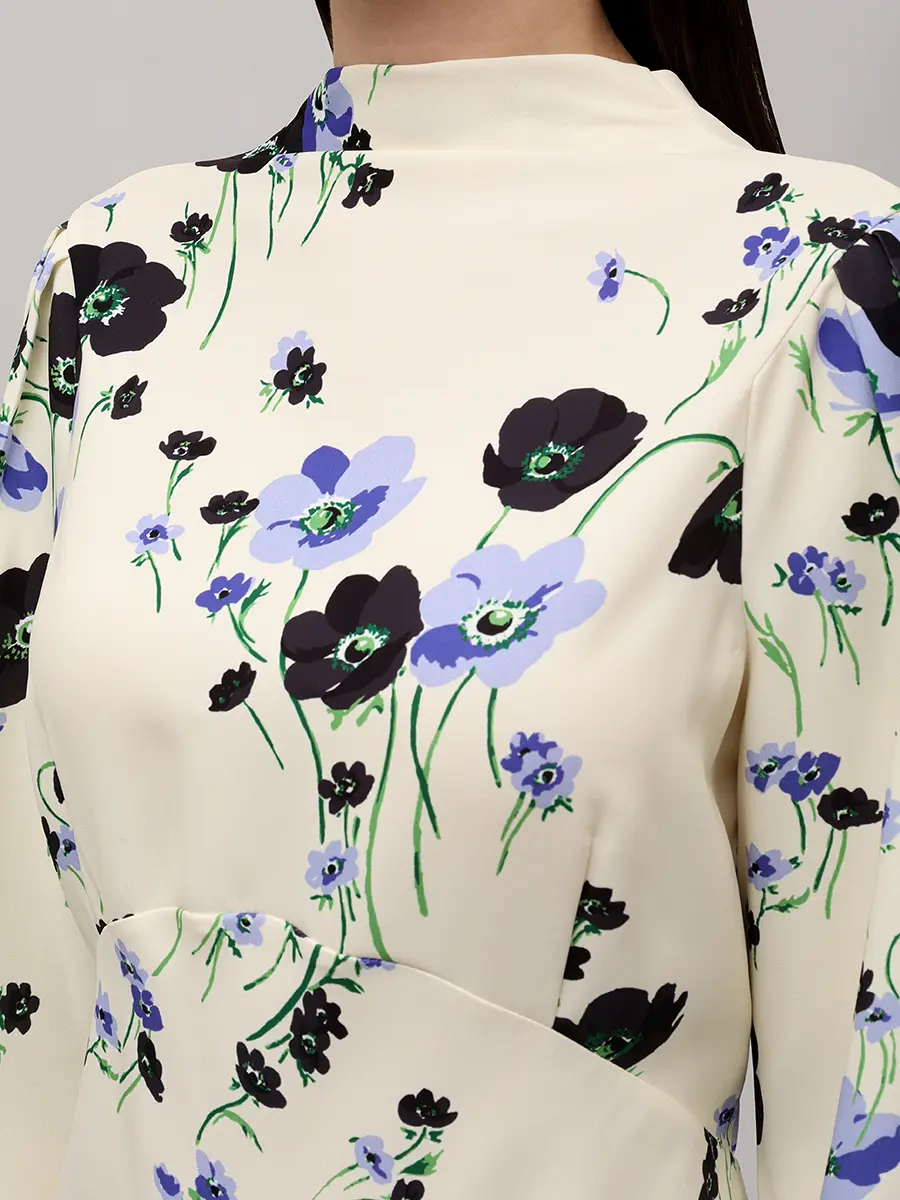 Платье с принтом