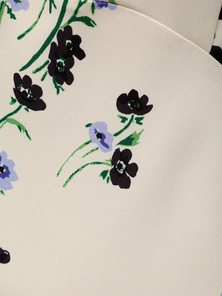 Платье с принтом