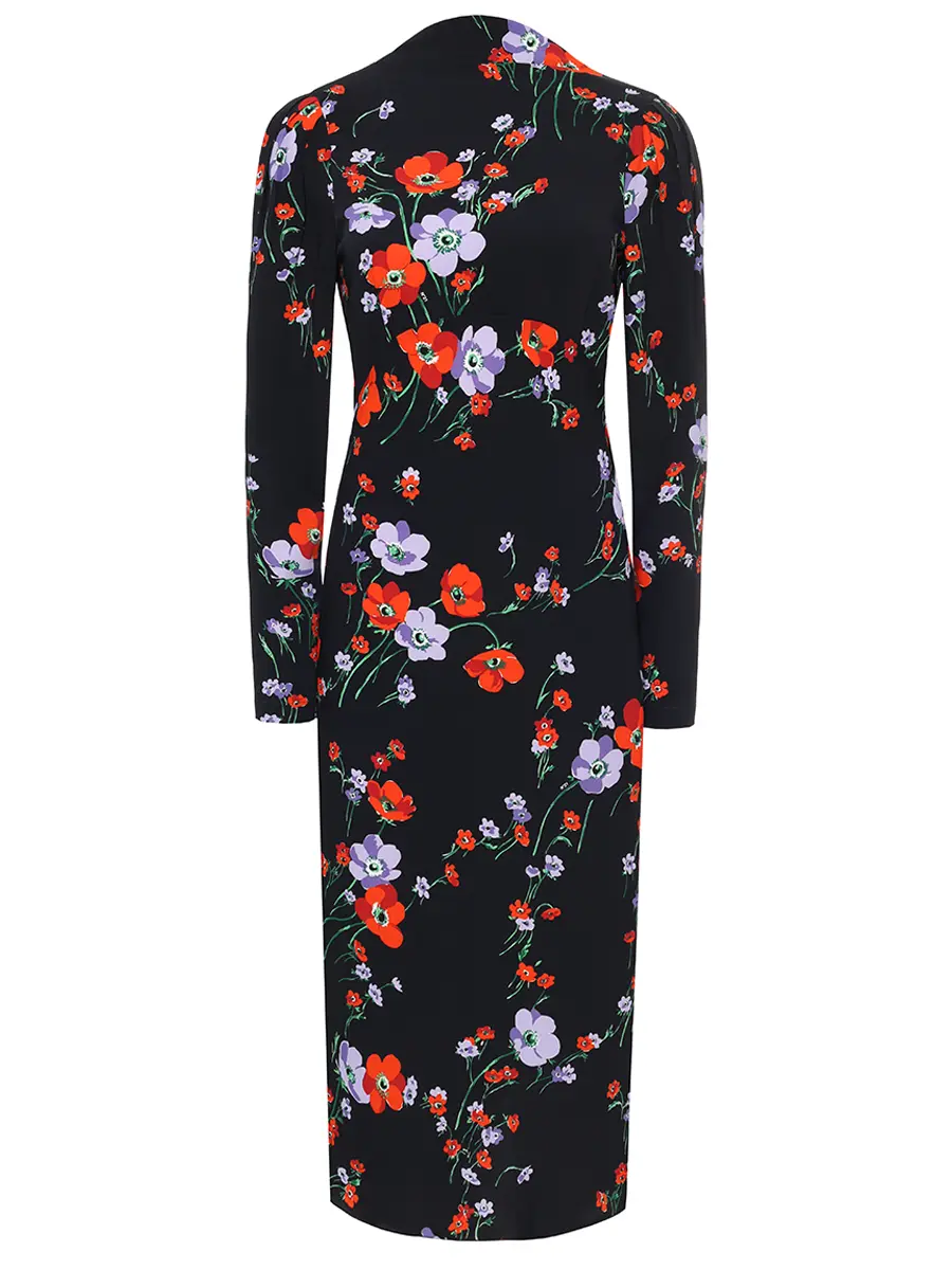 Платье с принтом