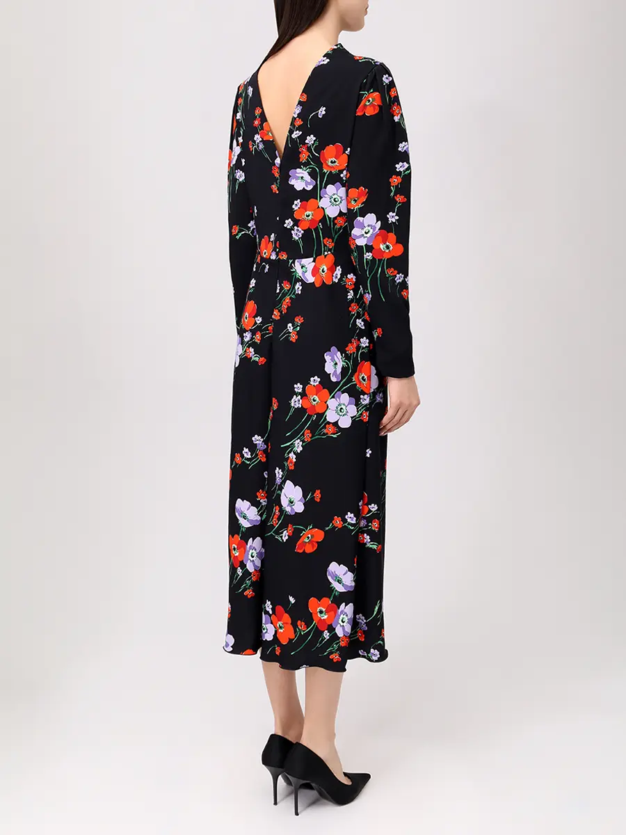 Платье с принтом