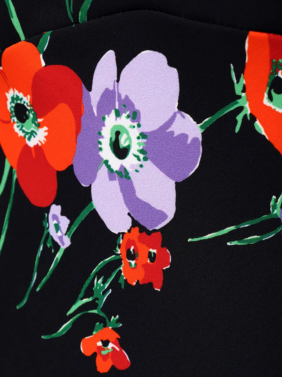 Платье с принтом