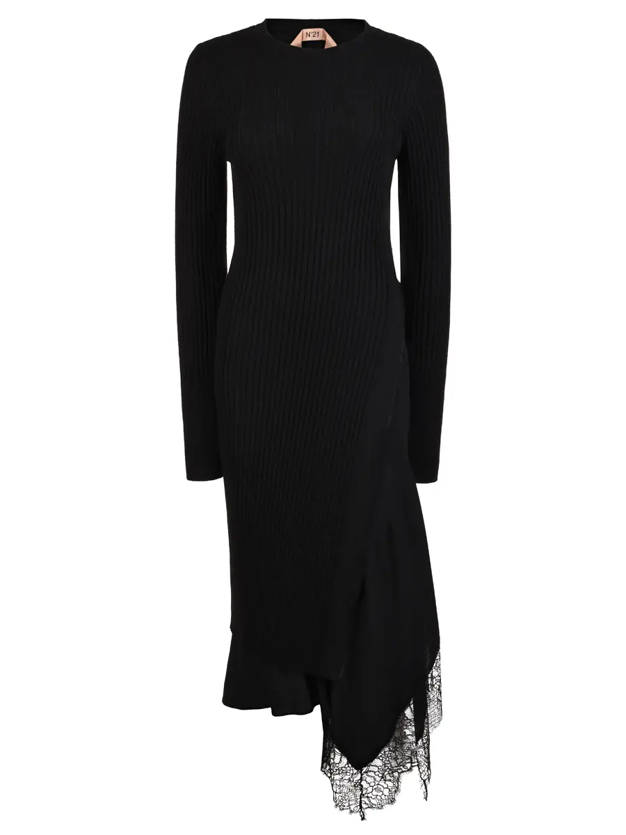 Платье шерстяное