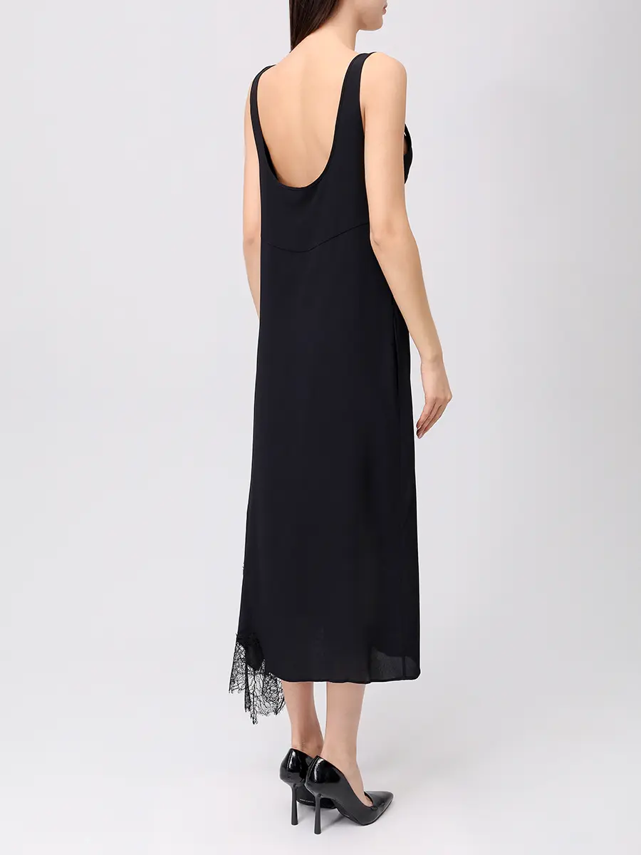 Платье шерстяное