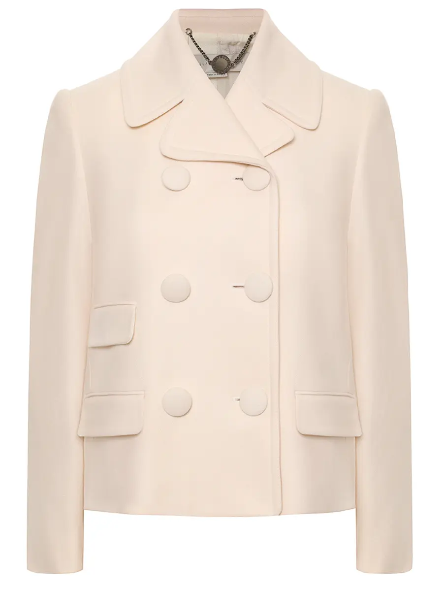 Полупальто шерстяное