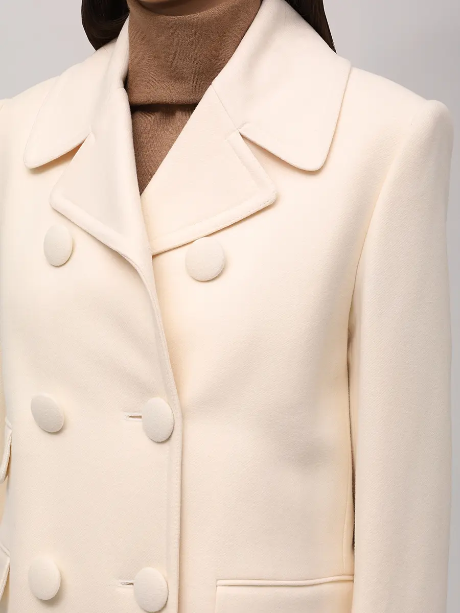 Полупальто шерстяное