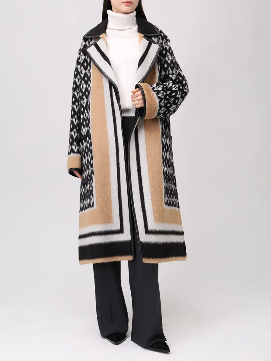 Пальто шерстяное