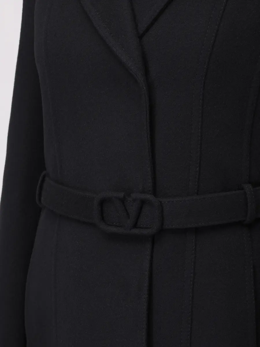 Пальто шерстяное