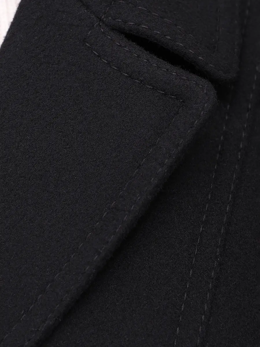 Пальто шерстяное