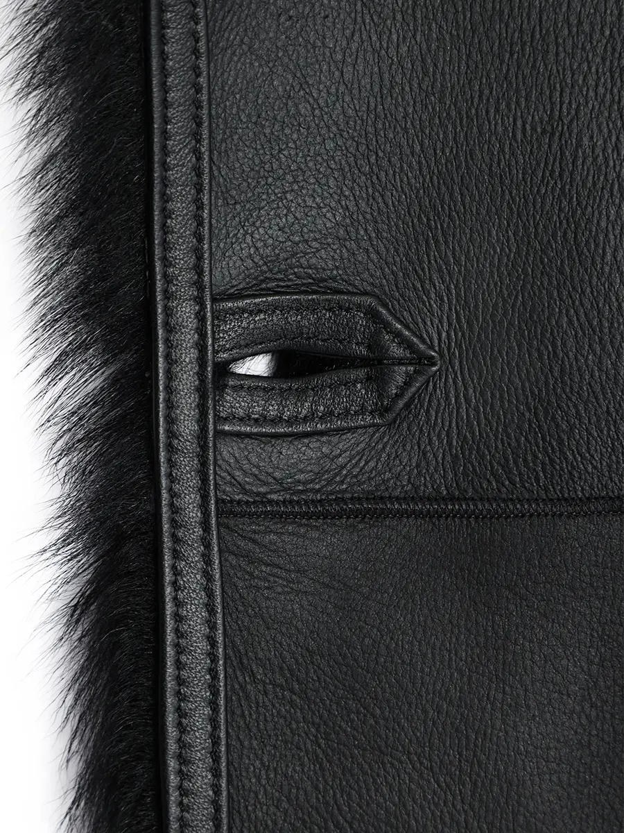 Жакет меховой