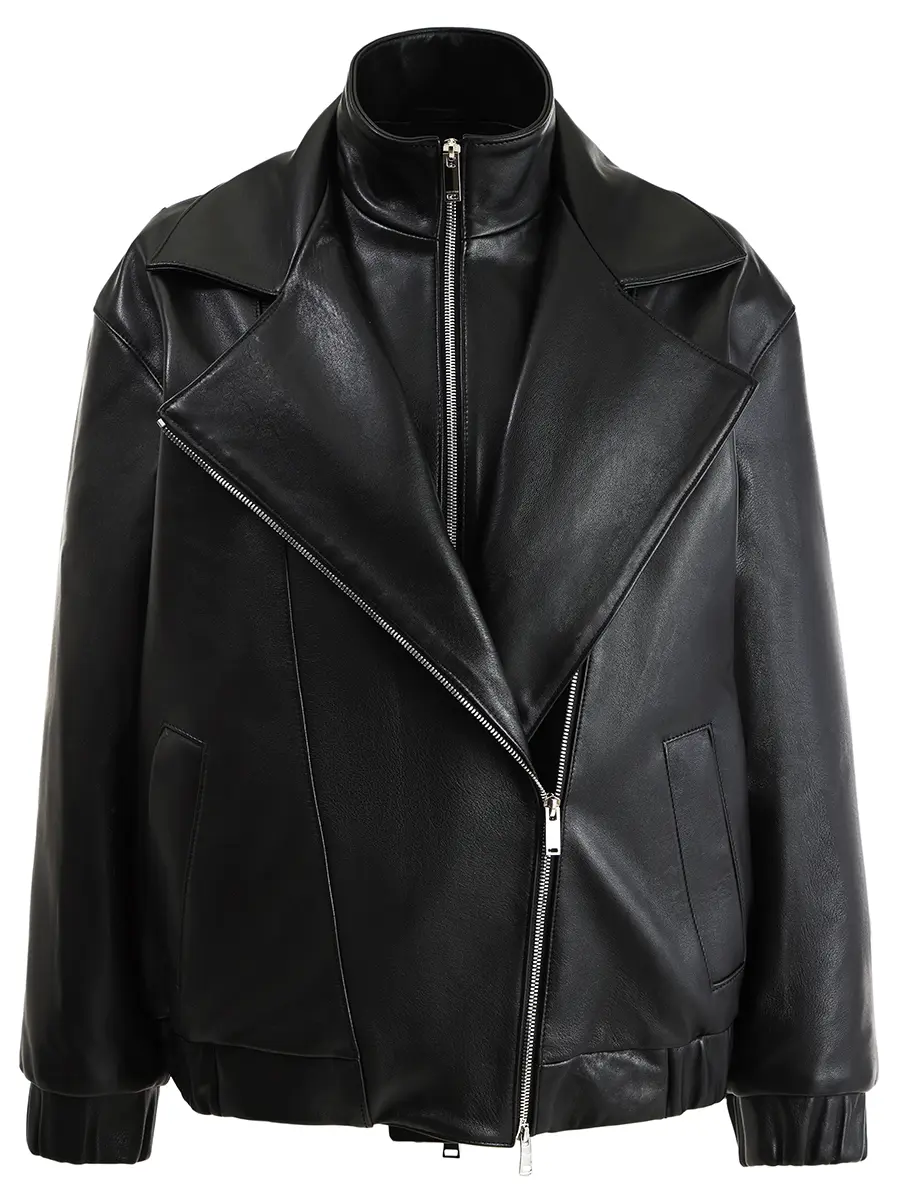 Куртка кожаная