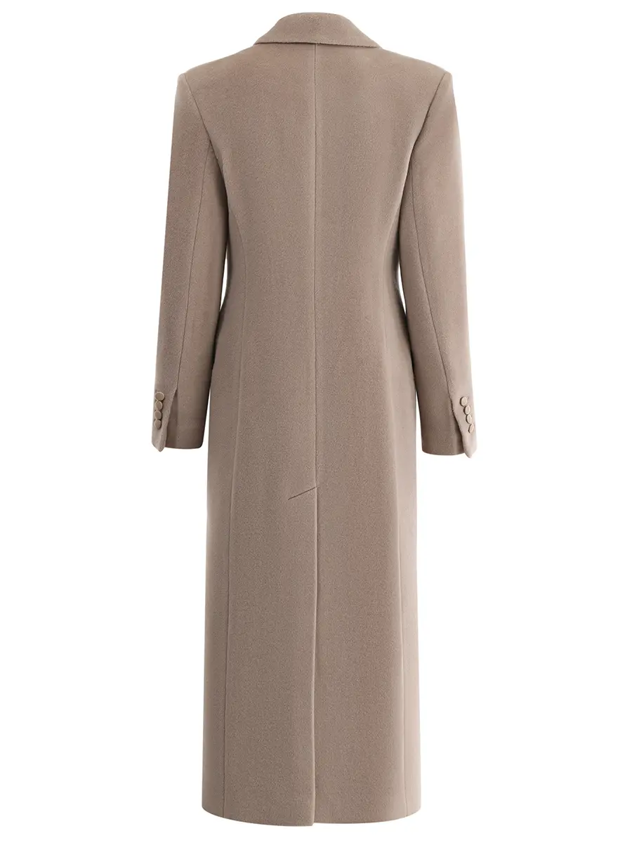 Пальто шерстяное