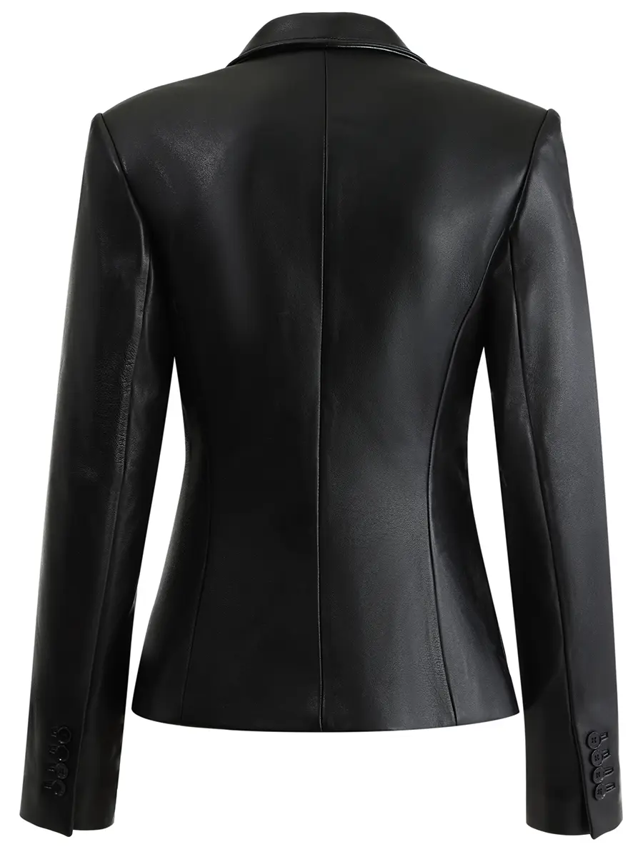 Жакет кожаный