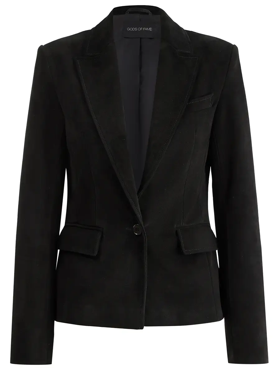 Жакет замшевый