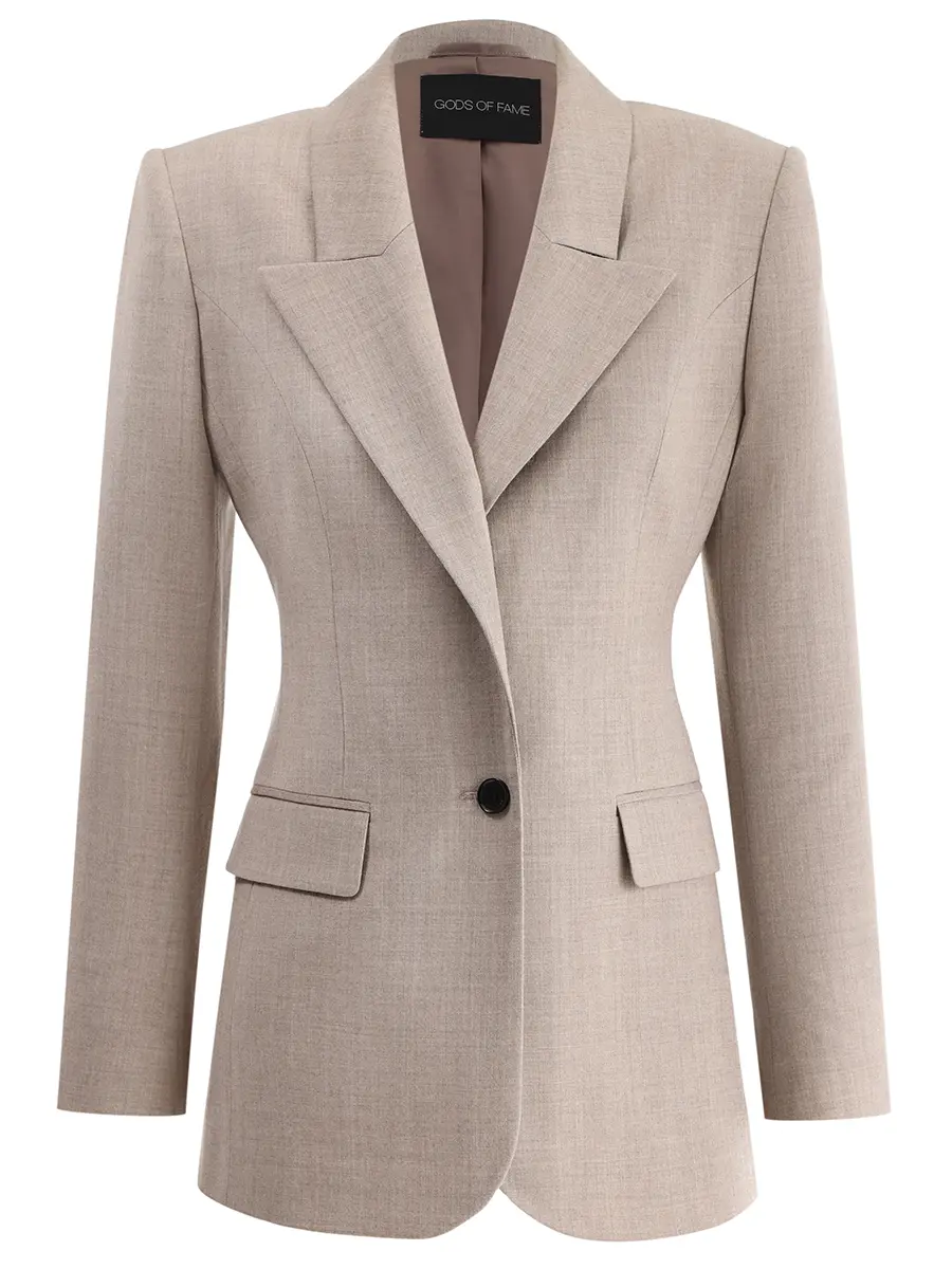 Жакет шерстяной