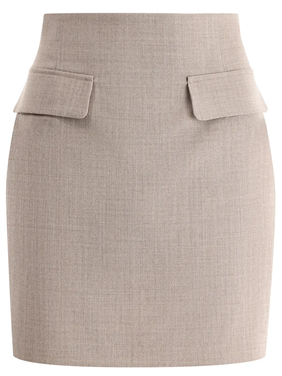 Юбка шерстяная