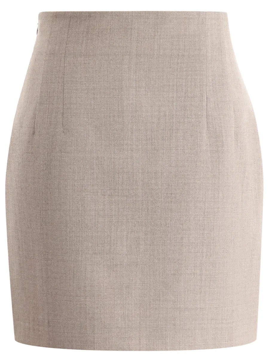 Юбка шерстяная