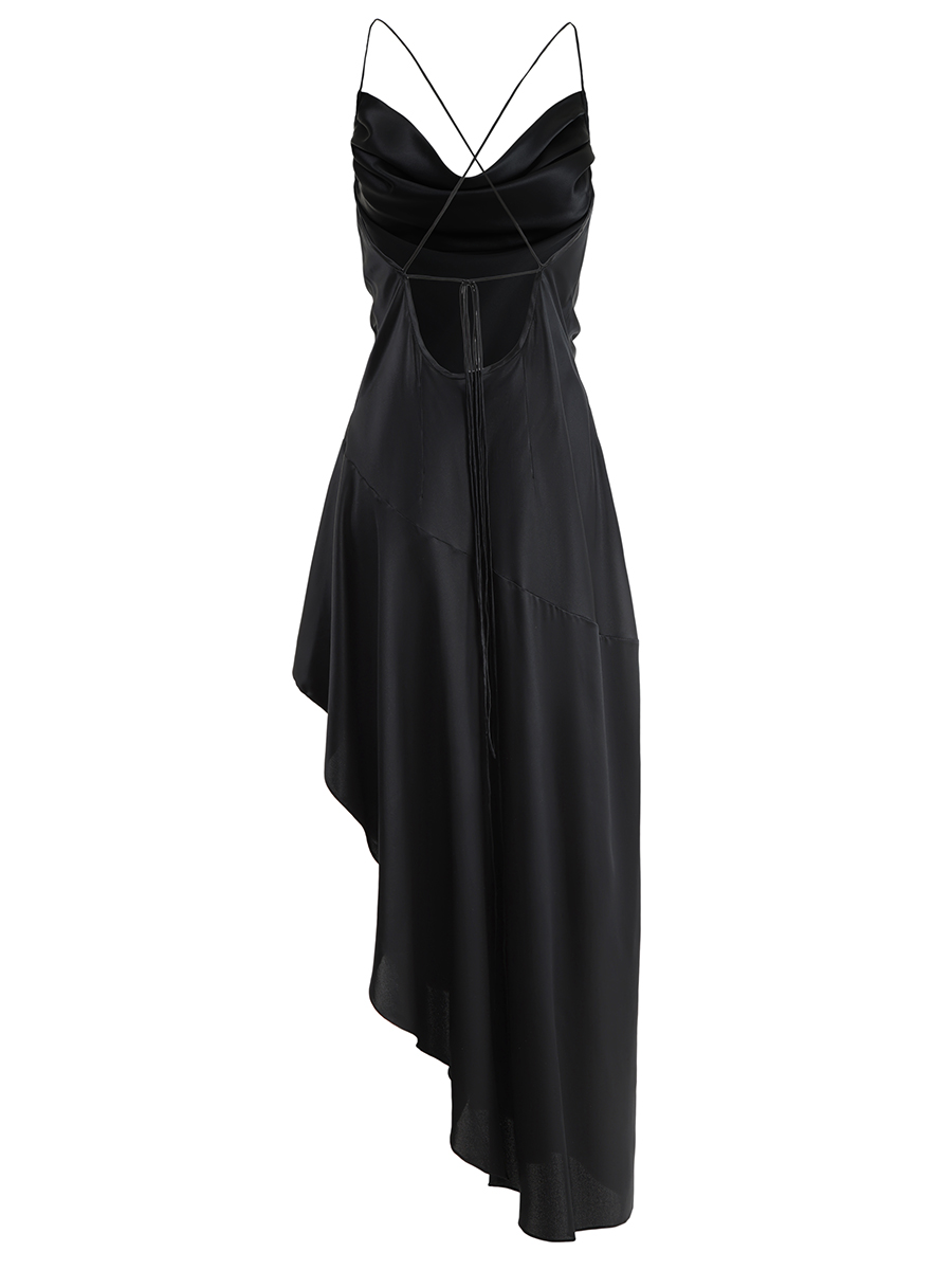 Платье шелковое