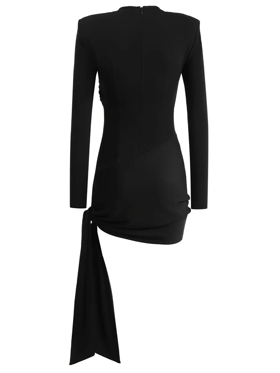 Платье однотонное