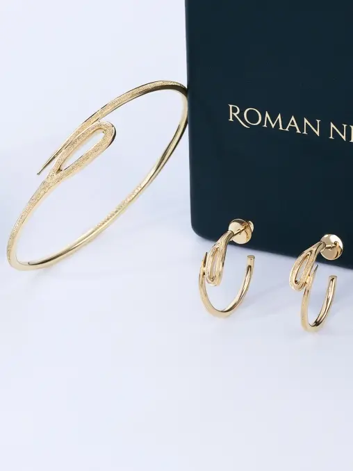 Серьги «Морозная Кащеева игла» ROMAN NIKONOV