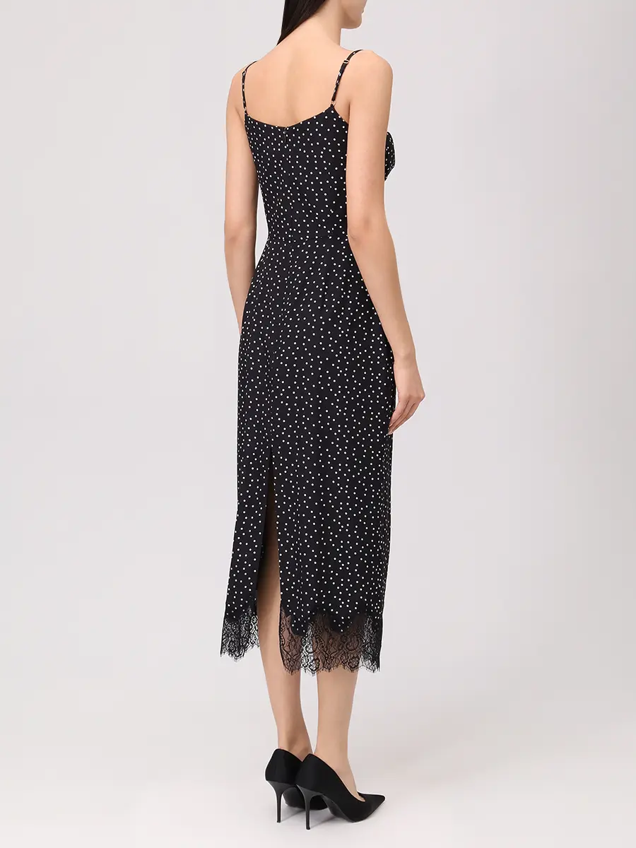 Платье шелковое