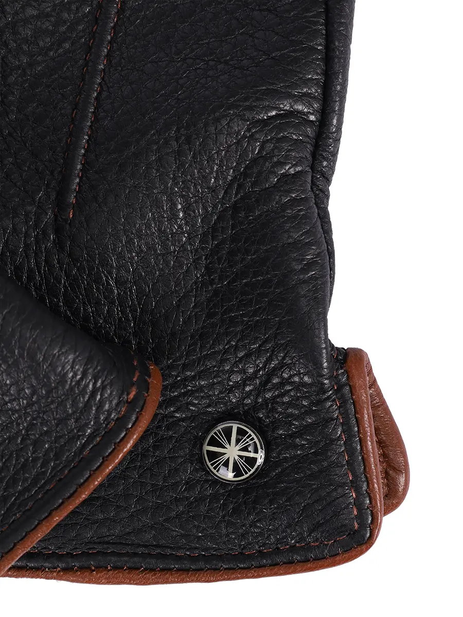 Перчатки кожаные