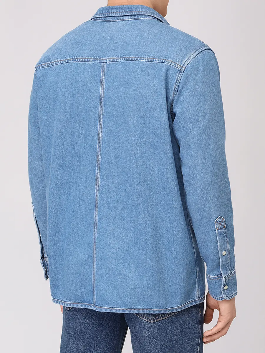 Рубашка Regular Fit джинсовая