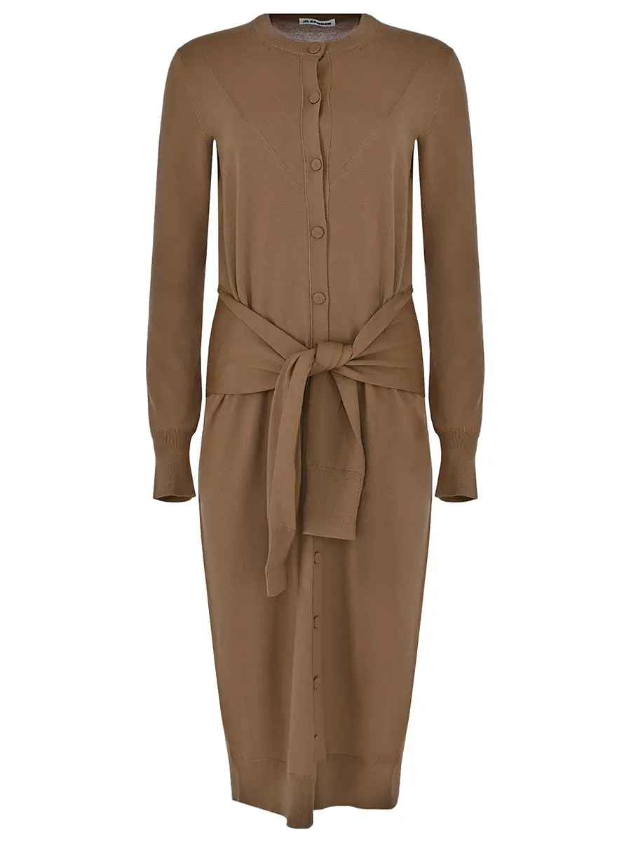 Платье шерстяное