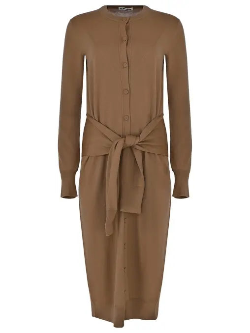 Платье шерстяное JIL SANDER