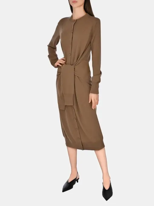 Платье шерстяное JIL SANDER