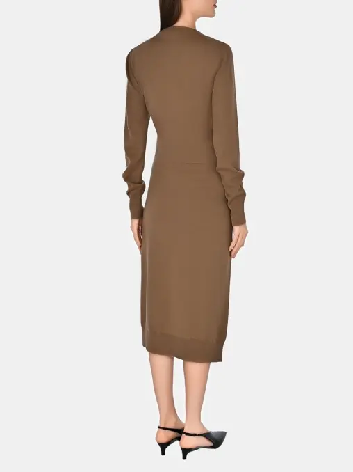 Платье шерстяное JIL SANDER