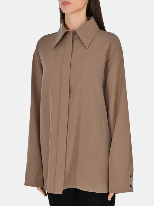 Блуза из шерсти JIL SANDER