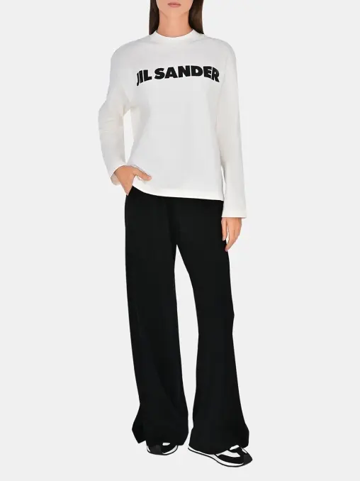 Лонгслив хлопковый JIL SANDER
