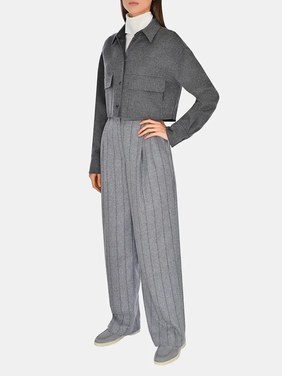 Пуловер шерстяной