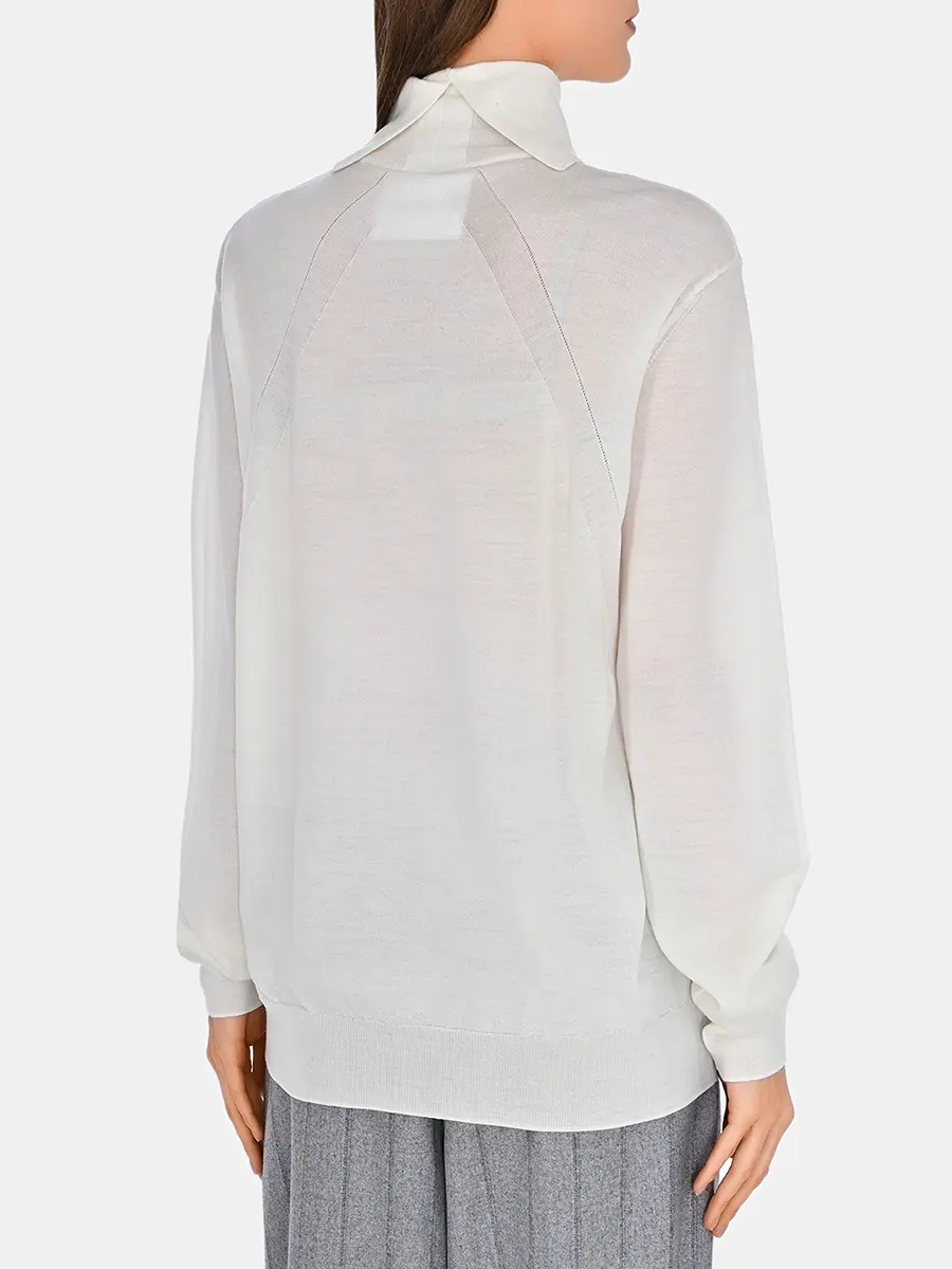 Пуловер шерстяной