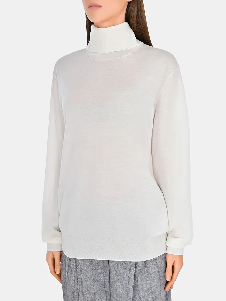 Пуловер шерстяной