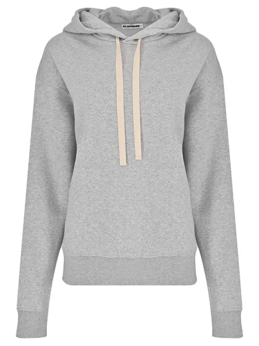 Худи хлопковое JIL SANDER