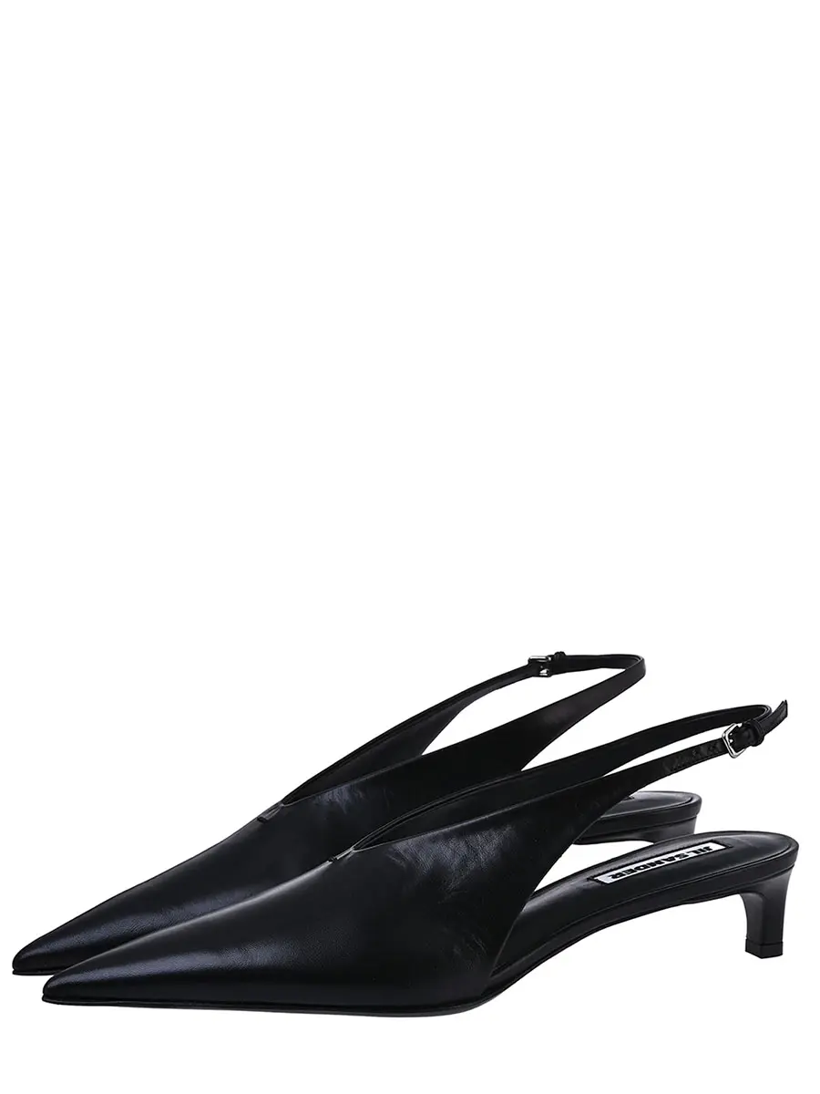 Туфли кожаные