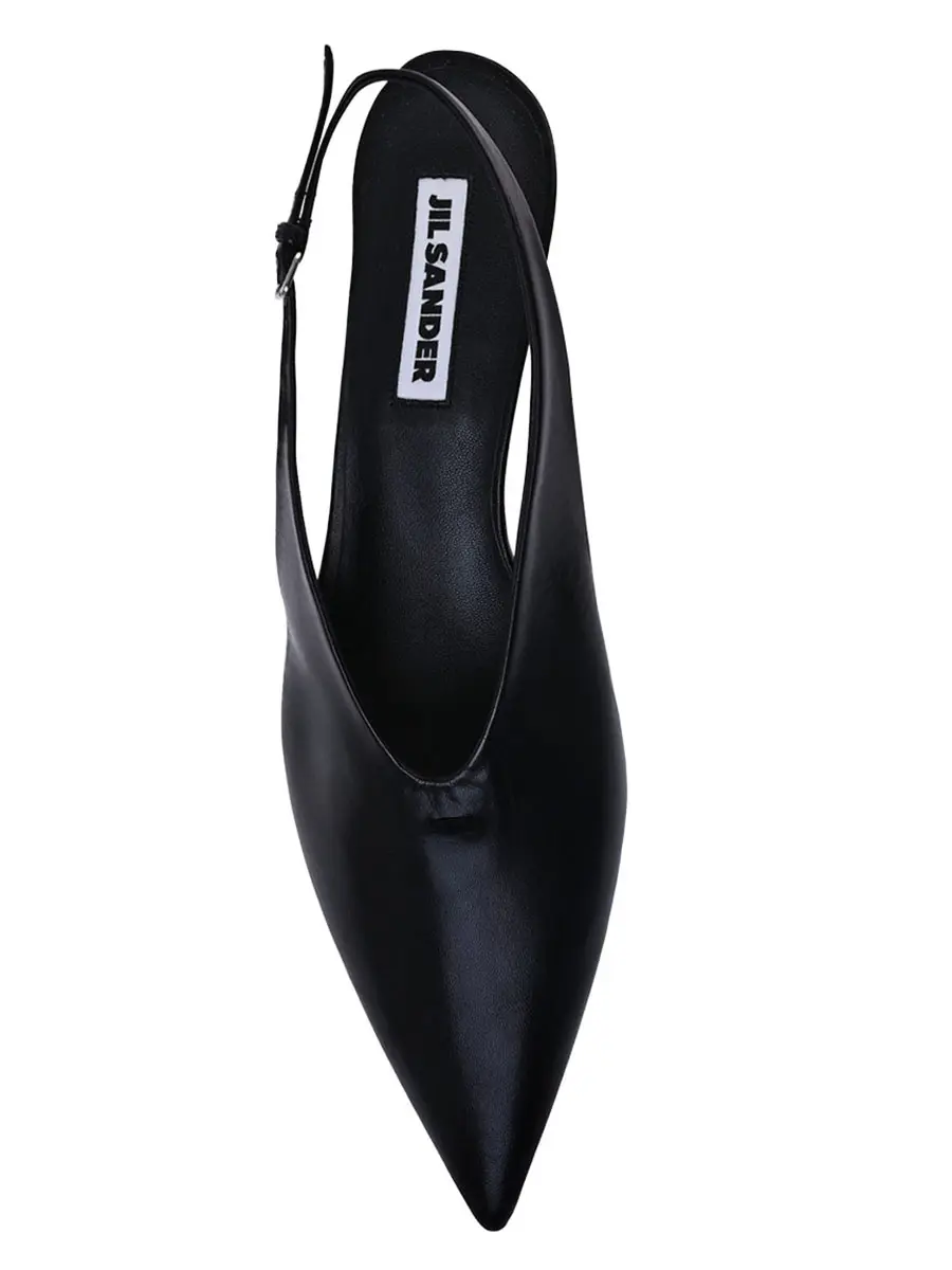 Туфли кожаные