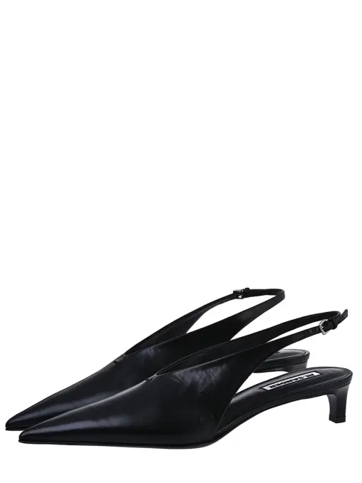 Туфли кожаные JIL SANDER