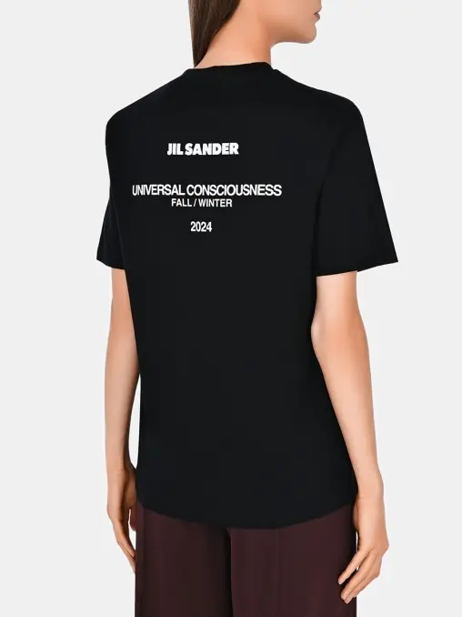 Футболка хлопковая JIL SANDER