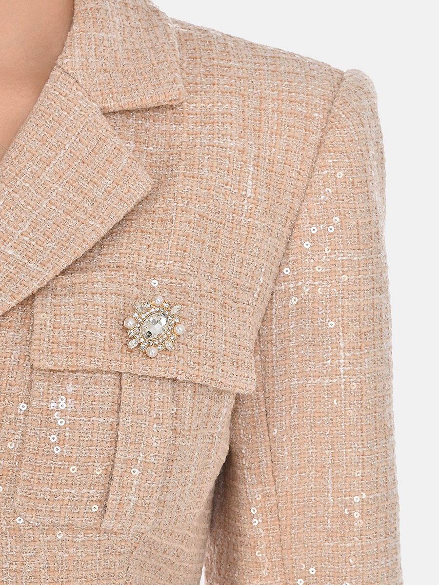 Жакет с пайетками