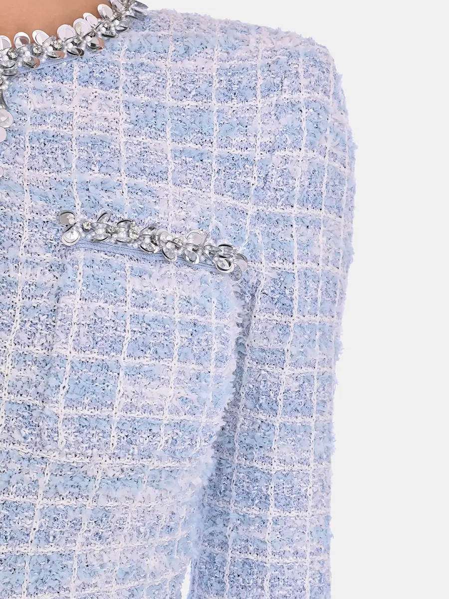 Жакет в клетку